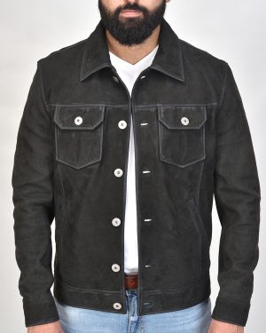 Trucker Leather Jacket